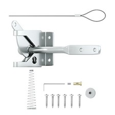 Carbon Steel Fence Gate Latch Self Locking Hardware for Yard Backyard