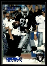 1996 Pro Line Tim Brown Oakland Raiders #89