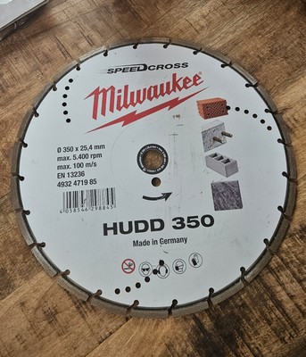 Milwaukee Speed Cross Diamanttrennscheibe HUDD 350x25,4