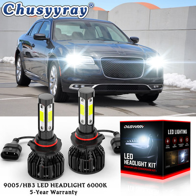 2x 9005 HB3 LED Headlight Bulbs 10000LM 6000K High Beam Kit Super Bright White