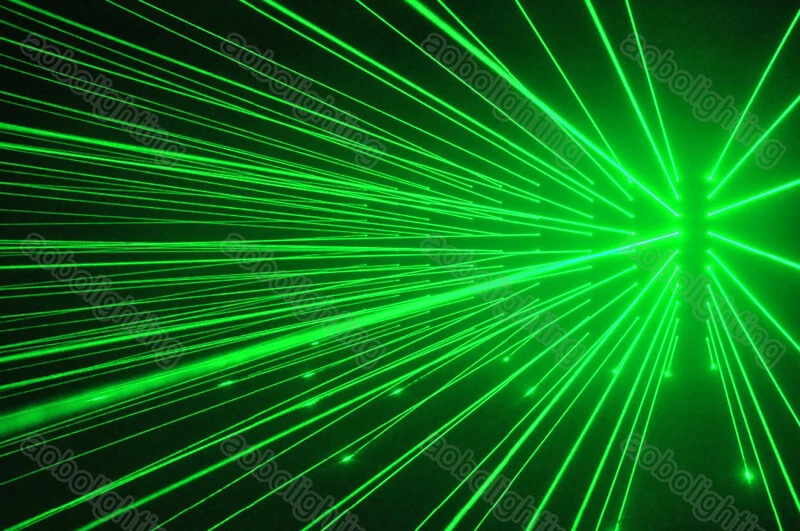 10 Eye beam lights disco laser lights show Green laser array