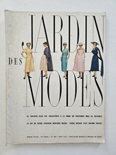 Magazine mode fashion JARDIN DES MODES #388 avril 1954
