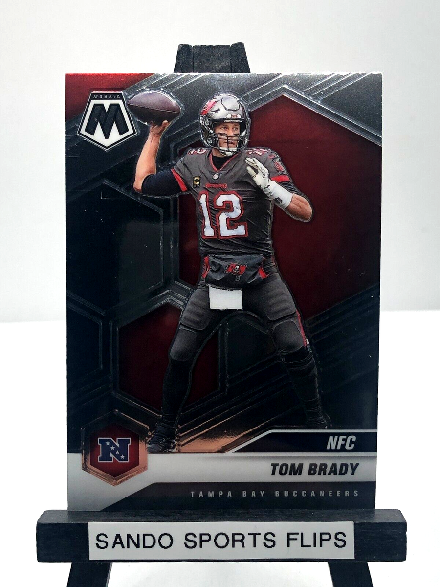 2021 Panini Mosaic Tom Brady NFC #201 Tampa Bay Buccaneers Shipping!