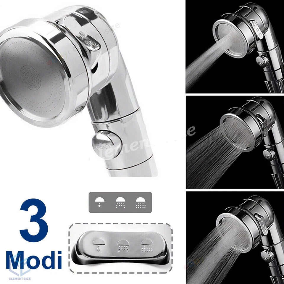 Handbrause für Waschbecken Wasserhahn mit Schlauch Duschkopf Set Wandhalterung - Bild 3 von 4