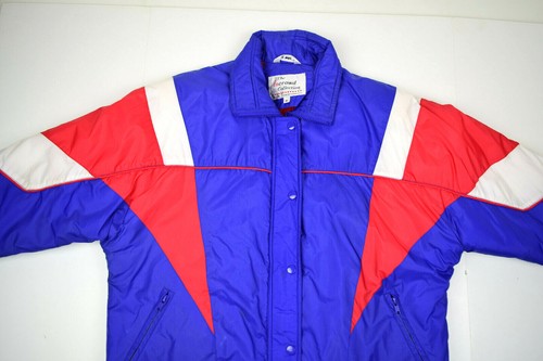 Chaqueta de esquí vintage The incrowd talla S años 80 azul claro delgado chaqueta acolchada colmillo rojo - Imagen 4 de 11