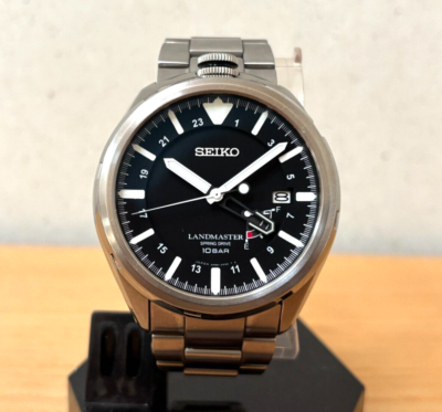 SEIKO Prospex Landmaster SBDB005 Spring Drive titanium GMT Cal