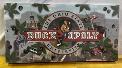 Ohio State Buckeyes Monopoly Board Game Buck-Opoly Made In USA Ages 8+ NEW