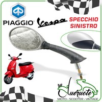 Spiegel RüCkspiegel Links Grau FüR Vespa ET2 50 ET4 125 150 Piaggio