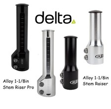 Bicycle Bike Stem Riser Delta Alloy 1-1/8in B...