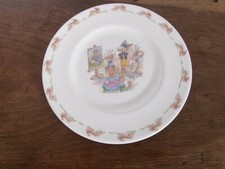 🐰Vintage Assiette lapin peintre Royal Doulton Bunnykins English fine bona China