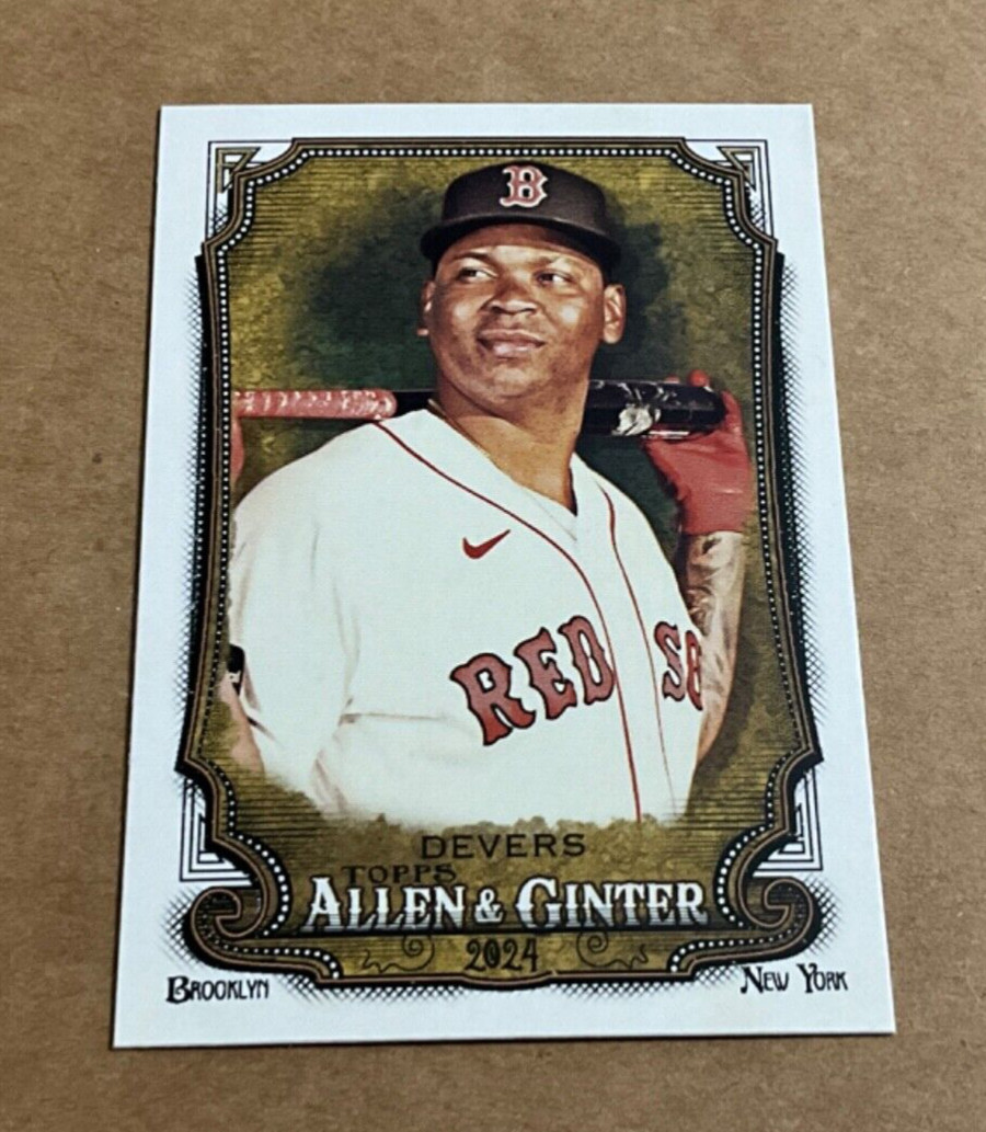 2024 Topps Allen & Ginter # 54 Rafael Devers Boston Red Sox