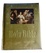 hOLY BIBLE MASTER REFERENCE ED HEIRLOOM VINTAGE FACTORY SEALED BOOK neocurio