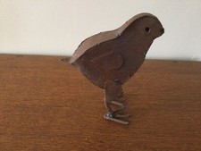 Rustic Metal Decorative Chick