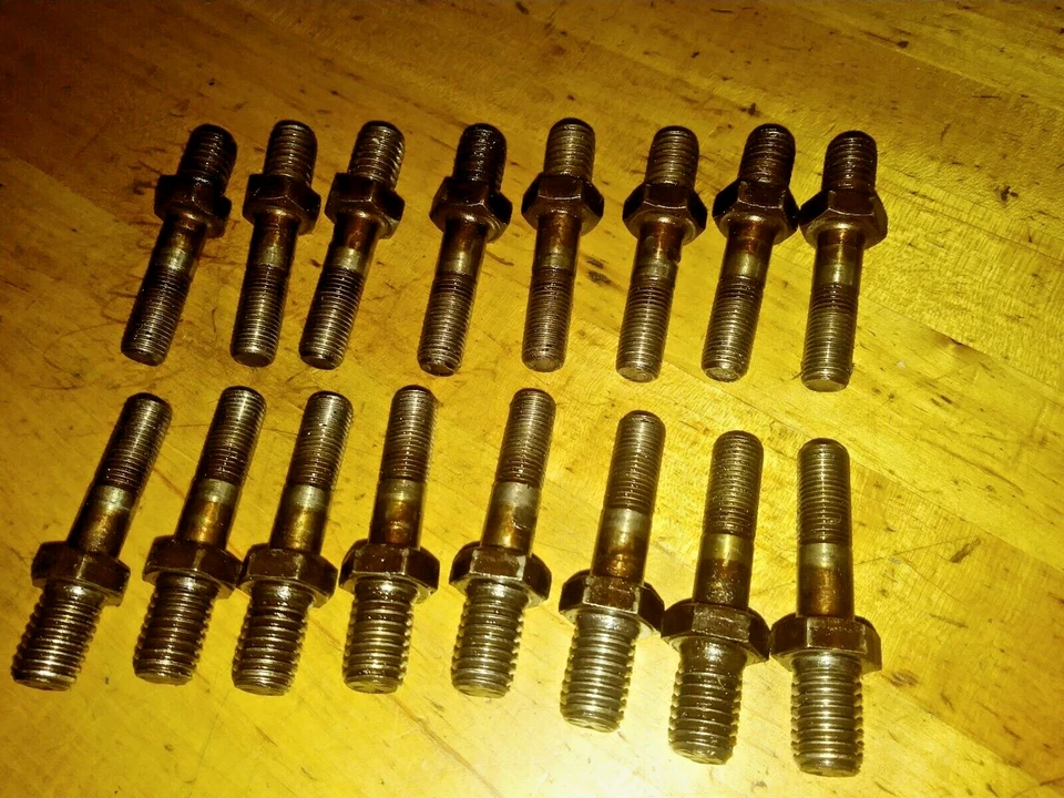 1990 Corvette 3973416 ROCKER ARM STUDS 3/8" fits Sbc 327 350 383 400 TPI Camaro - Image 3 of 3
