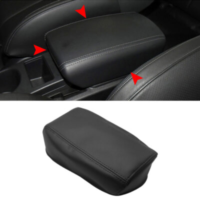 Synthetic Leather Center Console Armrest Cover For Nissan Qashqai 2008-2017
