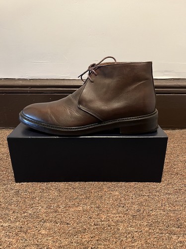 Wall & Water Herren Chukka Stiefel - braunes Kalbsleder Gr. US10,5/UK9,5 - Bild 9 von 22