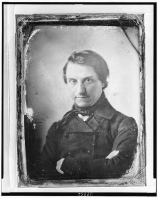 8'' x 10'' Photo 1800 Unidentified Man, Half-Length Portrait, Facing Front