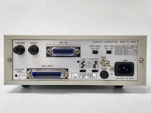 ADVANTEST R6142 Programable DC Voltaje/Generador de Corriente, Calibrador - Imagen 14 de 15