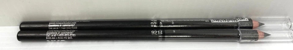 Nuevo (2) Delineador de ojos color NYC New York - 921A negro azabache *RARO ORIGINAL DESCONTINUADO Foto 4 de 4