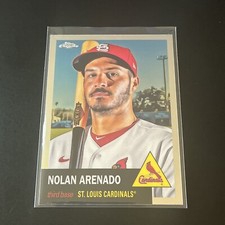 2022 Chrome Platinum Anniversary Base #296 Nolan Arenado - St. Louis Cardinals