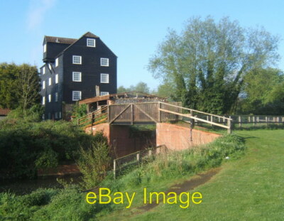 Photo 6x4 Bosmere Mill by the Gipping A fine old mill building one of sev c2009
