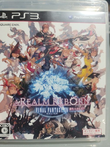 Final Fantasy XIV A REALM REBORN PlayStation 3 Import PS3 Games REGION 
