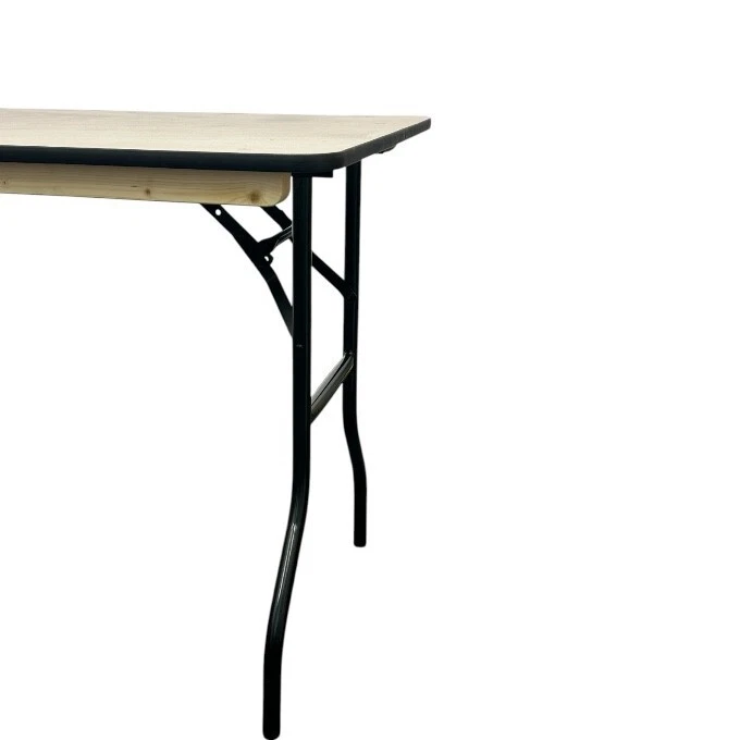 Varnished 5ft Wooden Table, Varnished Exhibition Tables, DIY Tables, Very Strong - Image 3 of 4