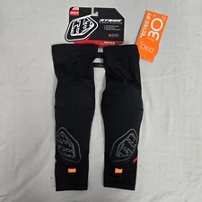 Troy Lee Designs TLD Adult Stage Elbow Guards Bike MTB Black Medium/Large SAMPLE