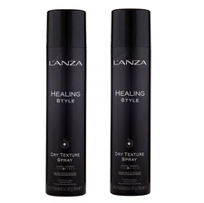 2 Pack Lanza Healing Style Dry Texture Spray 300ml / 8.5oz Hair Styling Product