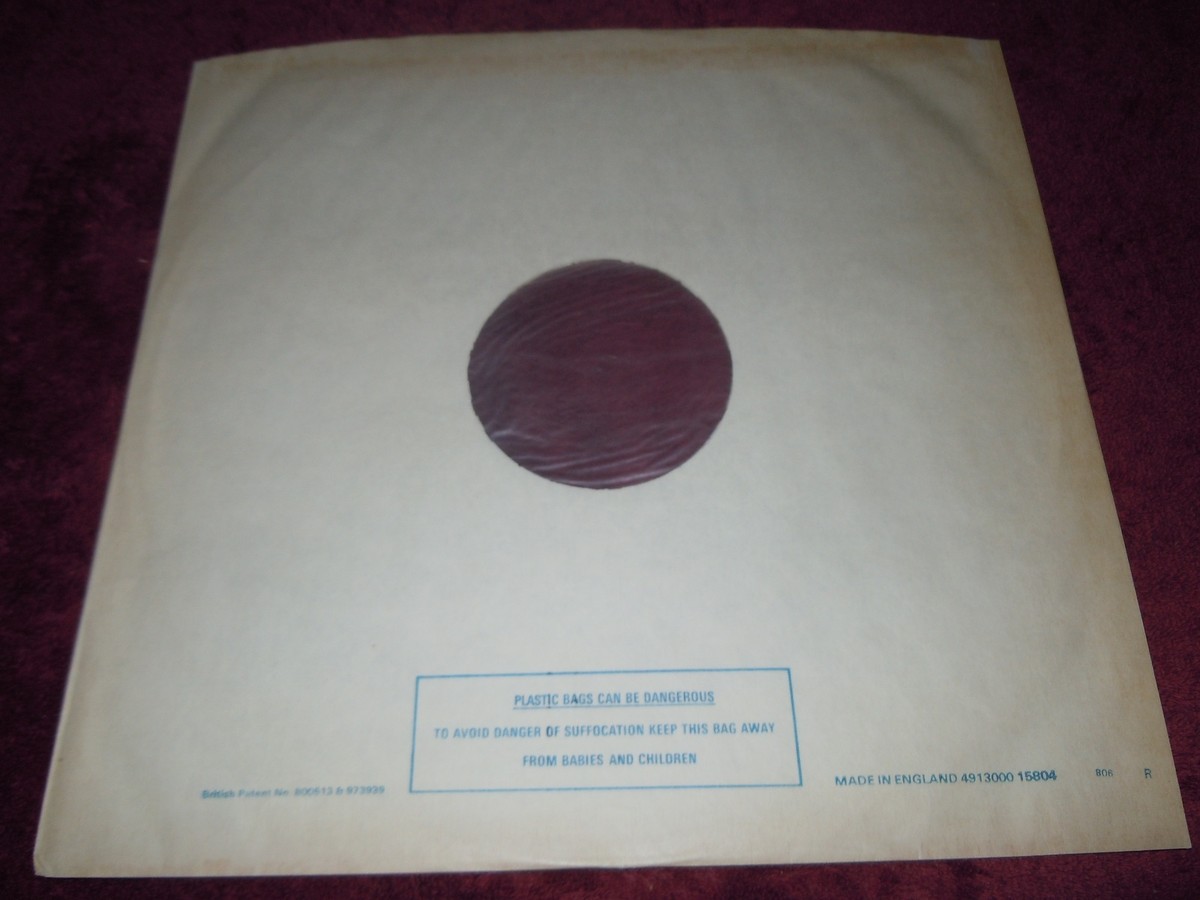 The Who By Numbers Orig UK '75 Polydor Numbered Cover Slip Kid