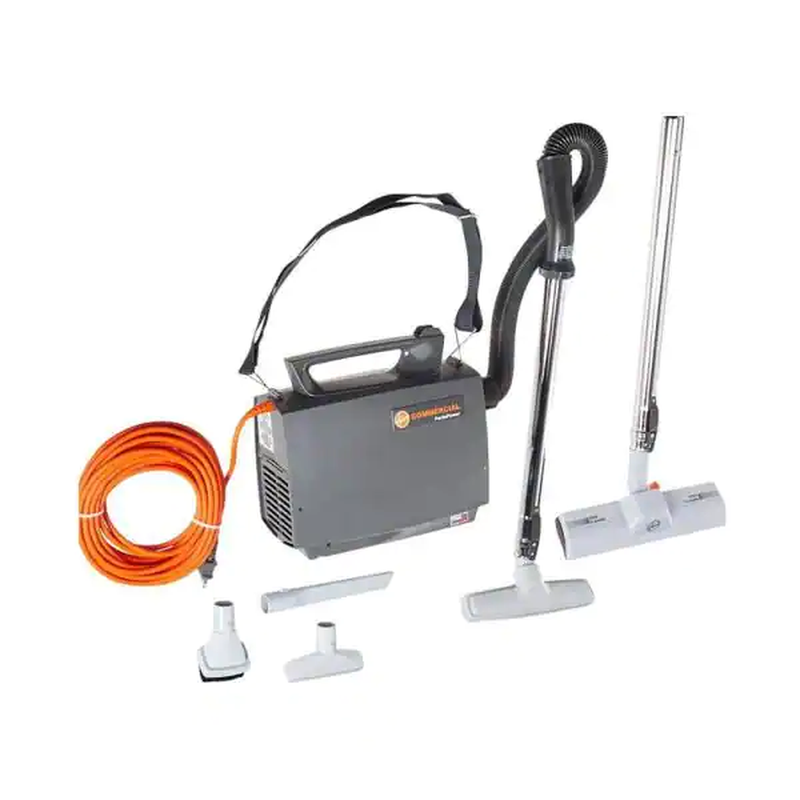 Hoover Commercial Pro Canister Vacuum Cleaner Machine with Attachment