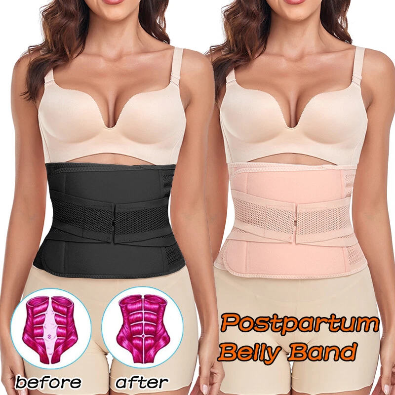 Post pregnancy abdominal belt for women after delivery tummy trimmer kamar  belt abdomen compression support abdominal binder for women}}