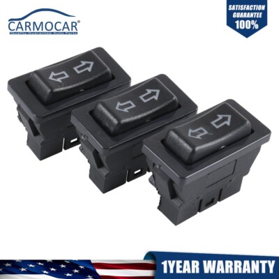 3 * Universal 5-pin ON/OFF SPST Momentary Power Window Rocker Switch ...