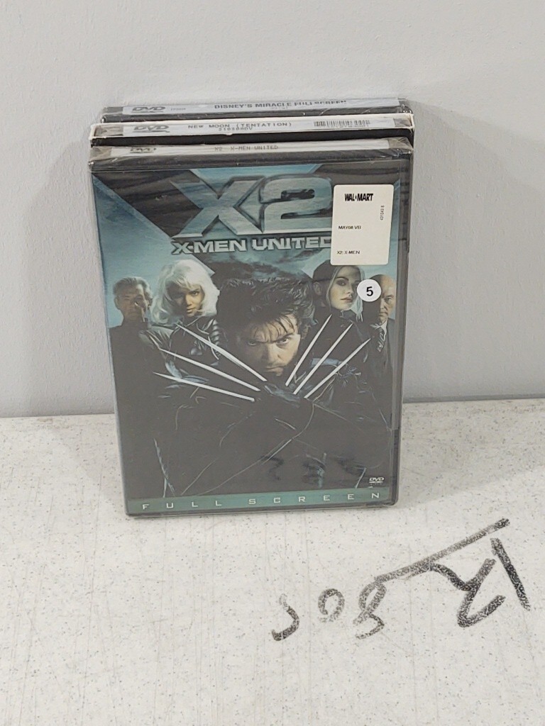 X2 X-Men United DVD 2-Disc Set Full Screen  Hugh Jackman 2003 Movie (NEW/SEALED)