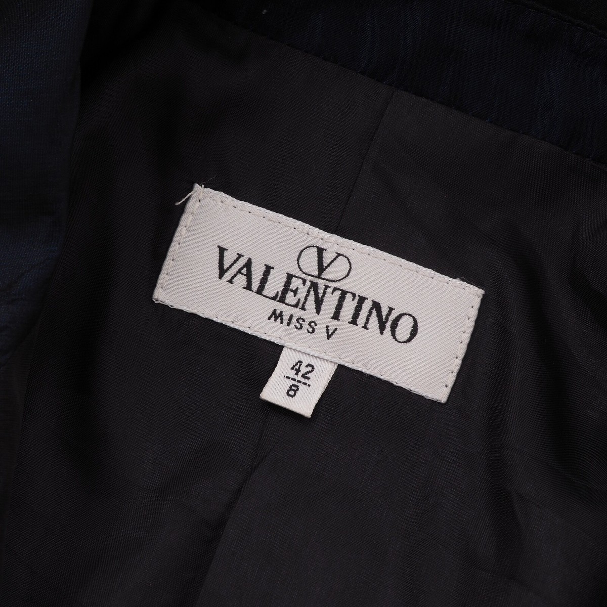 VALENTINO MISS V バレンティノ　ジャケット　ヴィンテージ Vintage VALENTINO Miss V WOOL Women's Elegant Jacket Blazer