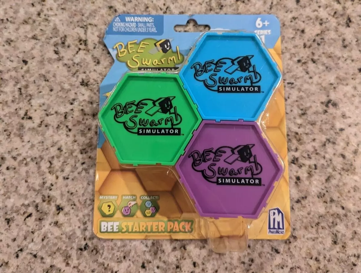 Roblox Bee Swarm Simulator Series 1 Bee Starter Pack Mystery 3-Pack  PhatMojo - ToyWiz