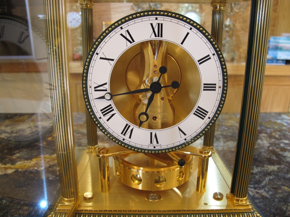 Jaeger Le Coultre Atmos Vendome Cal. 540 Clock just serviced. | eBay