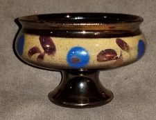 Antique British Copper Luster Master Salt