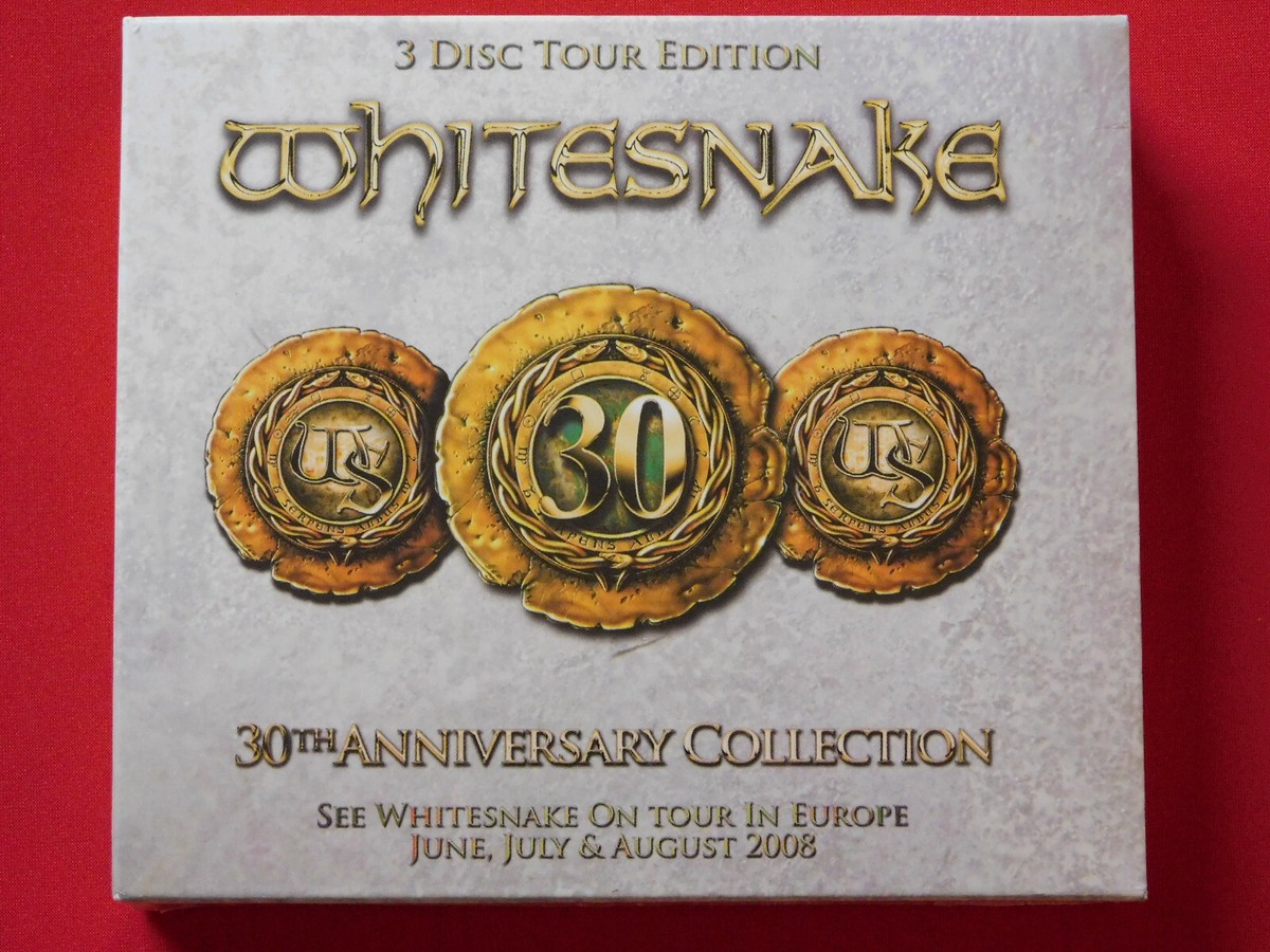 Whitesnake 30th Anniversary 3 CD Collectors set Here I Go Again