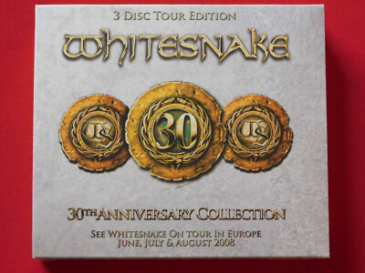 Whitesnake 30th Anniversary 3 CD Collectors set Here I Go Again Love New Sealed