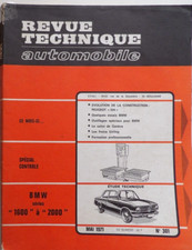Revue technique BMW 2000