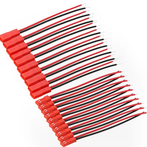 50 Paar 150 mm für JST Stecker Verbindungskabel Stecker & Buchse für RC Lipo Akku USA - Bild 12 von 22