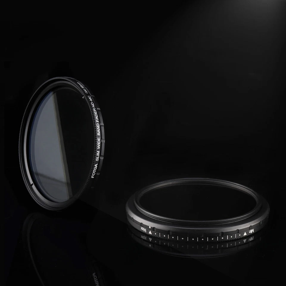 FOTGA 43mm Ultra Slim Adjustable Fader Variable ND2 to ND400 ND-MC Filter - Image 2 of 4