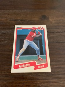 Fleer 90 Ken Griffey Card 420 Ebay
