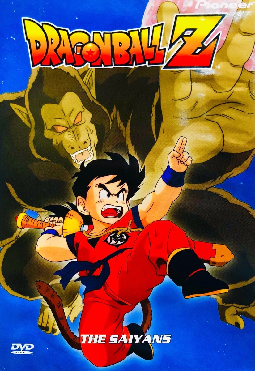 107 New Sealed Dragon Ball Z The Saiyans Super Rare R1 Dvd
