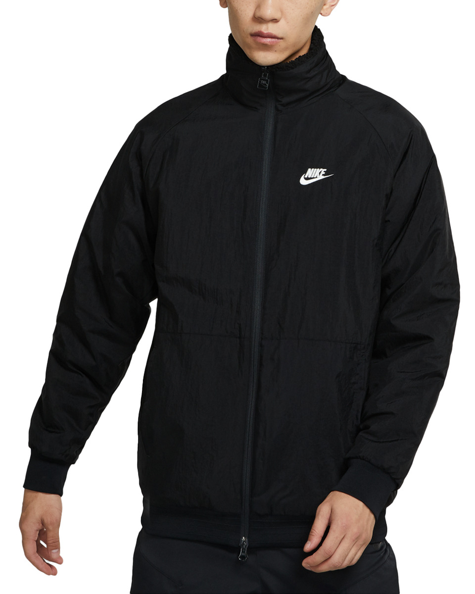 Nike Big Swoosh Reversible Boa Jacket (Asia Sizing) Black Game