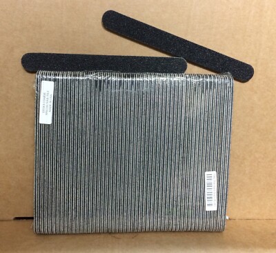  NAIL FILE Standard BLACK 80 /80 EXTRA COARSE  50CT - MADE IN USA - BEST QUALITY