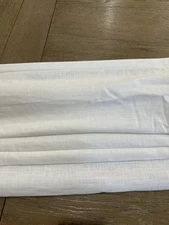 Pottery Barn Emery Roman Shade White 32x64 Replacement Hardware Blackout