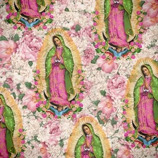 Our Lady of Guadalupe 23 - 18"x46" Hydrographic Film Hydro Dipping