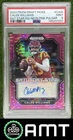 Caleb Williams PSA 9 2023 Panini Prizm Draft 4/5 Saturday Star Auto Neon Pink